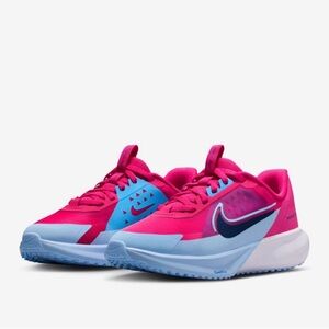 Nike Sonic Fly Kids Running Shoes Sneakers in Pink and Blue